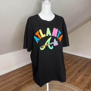 Atlanta Braves Embroidered PRO Standard Tee XL – Colorful Logo Streetwear